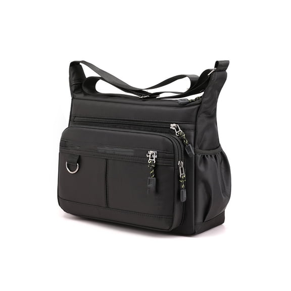 Handbags for Men Top Handle Hobos Purse Casual Shoulder Bags Oxfords Toted Satchel Purse Multi-pockets Casual Work Bags