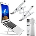 thumbnail image 1 of Support pour Ordinateur Portable, Support pour Ordinateur Portable, Support pour Ordinateur Portable Pliable en Aluminium, Compatible, 1 of 5