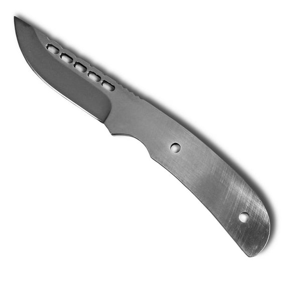 Hunting Knife Blade Blank 017 - 9Cr18MoV Stainless Steel - 7" OAL