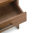 thumbnail image 3 of Simpli Home Sawhorse 1 Drawer Nightstand in Medium Saddle Brown, 3 of 11