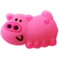 thumbnail image 1 of HUGFEGWE Raquette de Tennis en Piglet Rose, Amortisseur de Vibrations en Silicone Doux, Forme de Dessin Animé, Amortisseurs de Chocs pour Raquette de Tennis pour Racquetball CA919-82649, 1 of 6