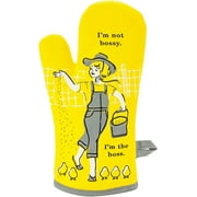 Blue Q Oven Mitt, I'm Not Bossy. I'm the Boss. Super-insulated quilting