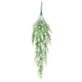 thumbnail image 7 of Fake Hanging Plants,3pc Artificial Hanging Flowers for Outdoors,Outdoor Faux Plants,Spring Fake Silk Violets with Eucalyptus Realistic Uv Resistant Trailing Vines Porch Yard Indoor Wedding Favors, 7 of 7