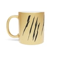 thumbnail image 3 of Effete Feline Claw Marks Scratch Metallic Mug (Gold/Silver), 3 of 5