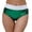 Green, variant on Shorts Women Carnival Color Matching Triangle Shorts Athletic Performance Bottoms for Festival Wear