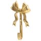 thumbnail image 1 of Brass Coat Hanger Coat Storage Hook Decorative Bowknot Shaped Coat Hook Clothes Hanger Hook, 1 of 4