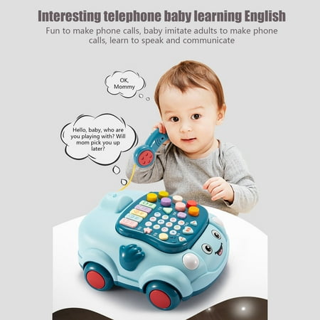 New Year New You 2022! Tuscom Early Education Telephone Children's Toys 1-3 Years Old Baby Puzzle Music Phone