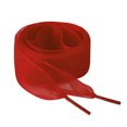 thumbnail image 1 of Cordones Planos Allegra K de 2 pares Transparentes de 2.5 Cm de Ancho para Zapatillas de Deporte Rojo 110cm, 1 of 6