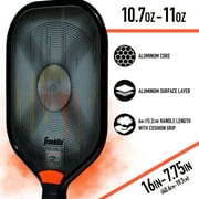 Franklin Sports Pickleball Paddle - Pro Player Series Aluminum - USA Pickleball (USAPA) Approved - 11oz