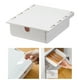 thumbnail image 5 of Cajón de almacenamiento debajo del escritorio, caja de almacenamiento oculta organizadora, soporte , para escuela, oficina, ,, 5 of 8