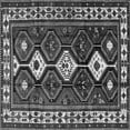 thumbnail image 1 of Ahgly Company Indoor Square Persian Gray Traditional Area Rugs, 6' Square, 1 of 1