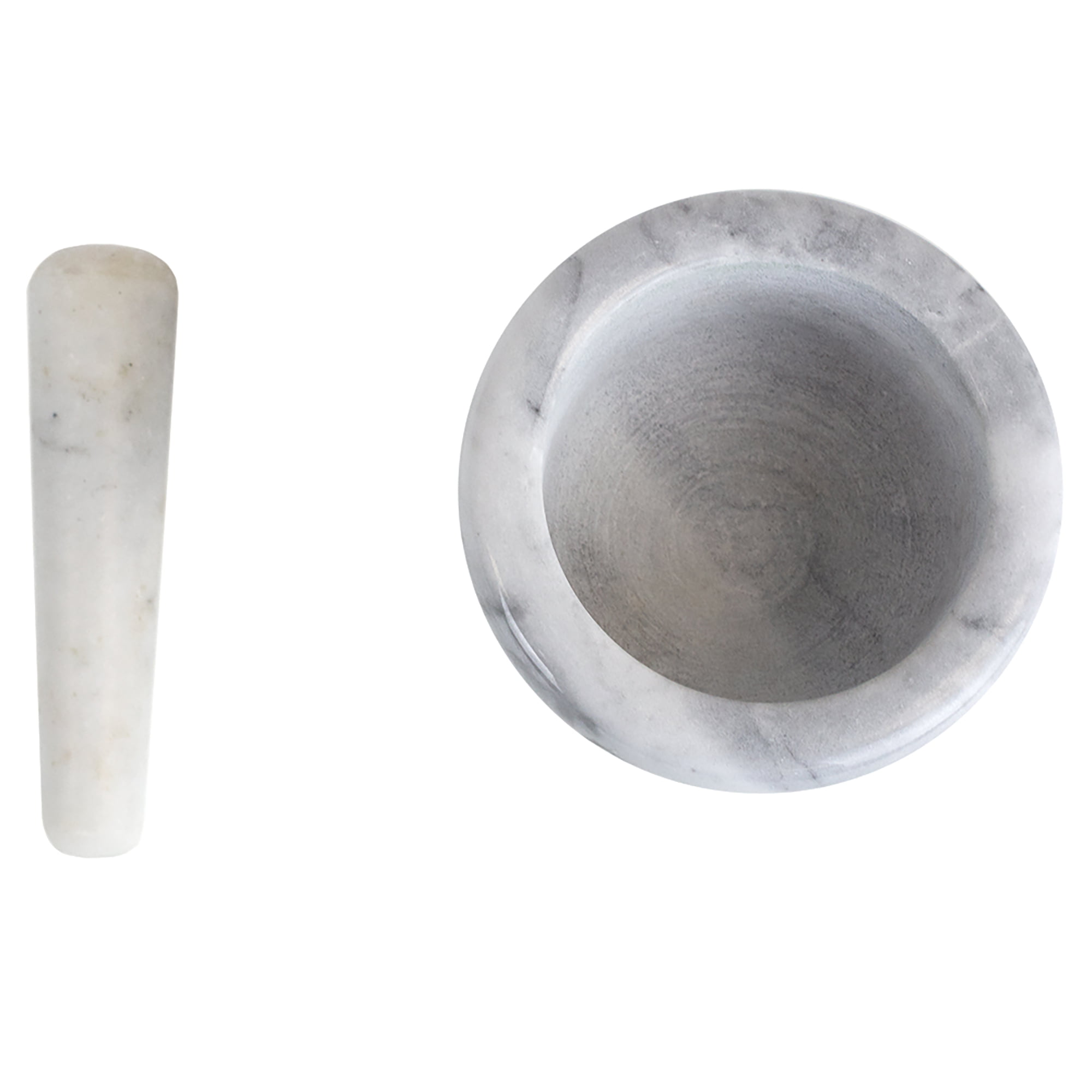 Marble Mortar & Pestle, White, Small — etúHOME