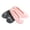 Pastel-Pink/Dark-Grey, variant on Women's Terry Classic Cotton & Velour Ballerina Slippers (Pack of 2)