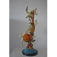 thumbnail image 5 of Nifao Three Turtles with Coral Bronze Statue – Home Decor Sculpture, 32"L x 32"W x 41"H, 5 of 12