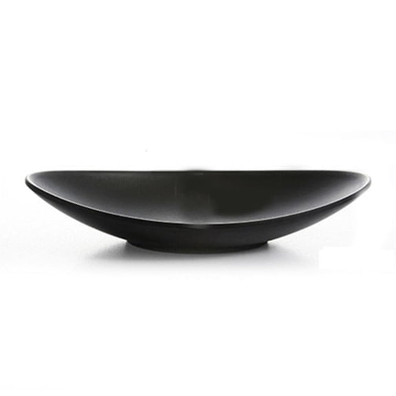 Giaone Creative Oval Tray Melamine Durable Strong Japanese Style 2 Styles Dish Tray
