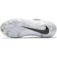 thumbnail image 2 of Nike Women's Alpha Huarache Elite 2 Fastpitch Softball Cleats  Black/Grey / 85, 2 of 7