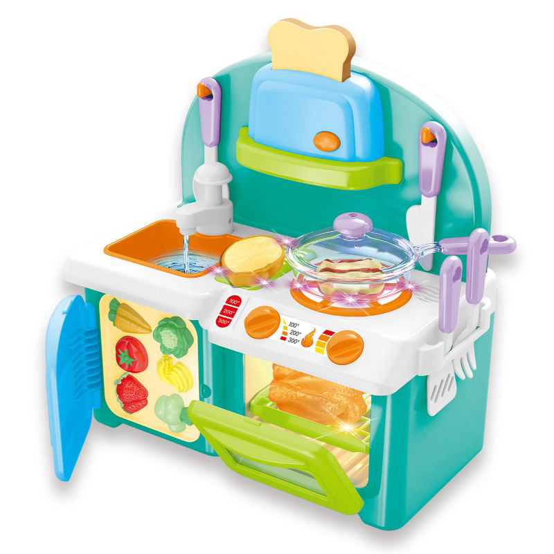 Details about   Educational Mini Kitchen Playset Sink Design with Light and Sound 