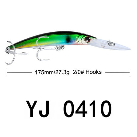 1 Pcs Wobbler Fishing Lure 17cm27g JerkFish Bait Crank Bait Quality Floating Hard Bait With 6# Treble Hooks Carp Fishing Pesca