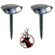 thumbnail image 1 of Ultrasonic Deer Repeller - Pack Of 2 - Solar Powered - Get Rid Of Deer In 48 Hours, 1 of 5