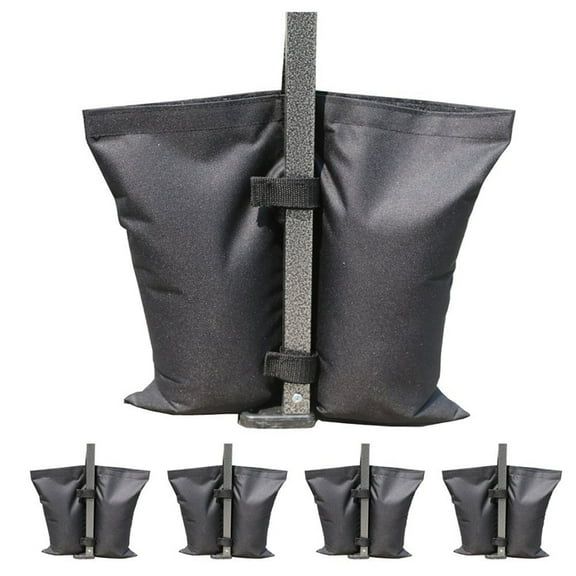 FELTECHELECTR Weights for Shelter Fixing Sandbags Black Oxford Cloth for Tent Leg Attachment