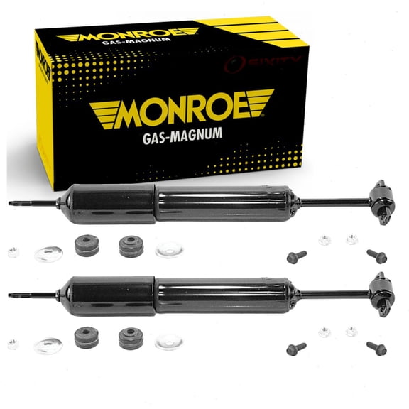 2 pc Front Shock Absorbers compatible with Ford Ranger 1998-2011