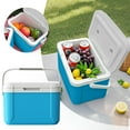 thumbnail image 2 of Camping Cooler Cooler With Handle Portable Refrigerator Keep Cool For 72 96 Hours Small Ice Chest Hard Food Storage For Beach Camping Sports Camping Hiking, 2 of 7