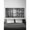 thumbnail image 6 of Parvez Taj "Dusky Autumn Lake" Painting Print on Wrapped Canvas, 6 of 7