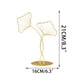 thumbnail image 1 of XWSHYW Decoraciones para El Hogar Adornos de Metal Dorado para Decoración Del Hogar Adornos Art Deco de Escritorio con Hojas de Oro, 1 of 2