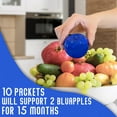 thumbnail image 4 of Bluapple Blue Produce Freshness Balls Fresh Extender + One-Year Refill Kit 15 Months Pack Absorb Ethylene Gas, 4 of 4