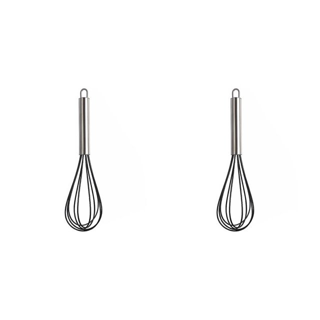 Wosthever Gran oferta, 1 unidad, batidor de globo de acero inoxidable de 10 pulgadas, batidor Manual de huevos, batidor de cocina, utensilio para Type2 NO2
