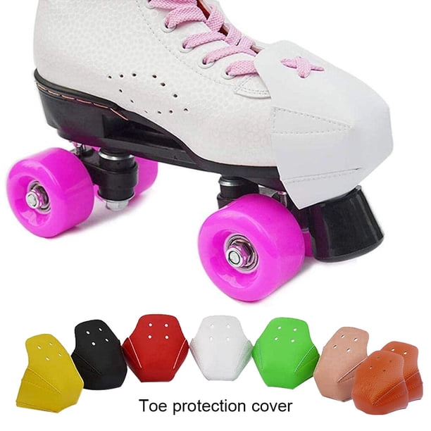 Protège-orteils Pour Patins à Roulettes – Cuir Synthétique, Ajustables, Résistants – Pour Hockey Et Patinage