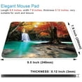 thumbnail image 2 of Deep Forest Waterfall Mouse Pad,Non-Slip Rubber Base Wireless Gaming MousePads for Computers Laptop Office,Cute Mouse Pads with Designs for Women, 2 of 6
