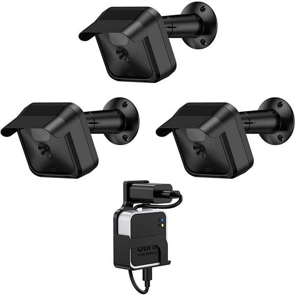 OLAIKE (3 Pack) Wall-Mounted Bracket for Blink Outdoor/Indoor & Blink XT/XT2,Weatherproof Protective case and 360°