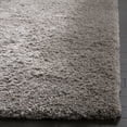 thumbnail image 3 of SAFAVIEH Toronto Kameron Solid Polyester Shag Area Rug, Grey, 4' x 6', 3 of 7