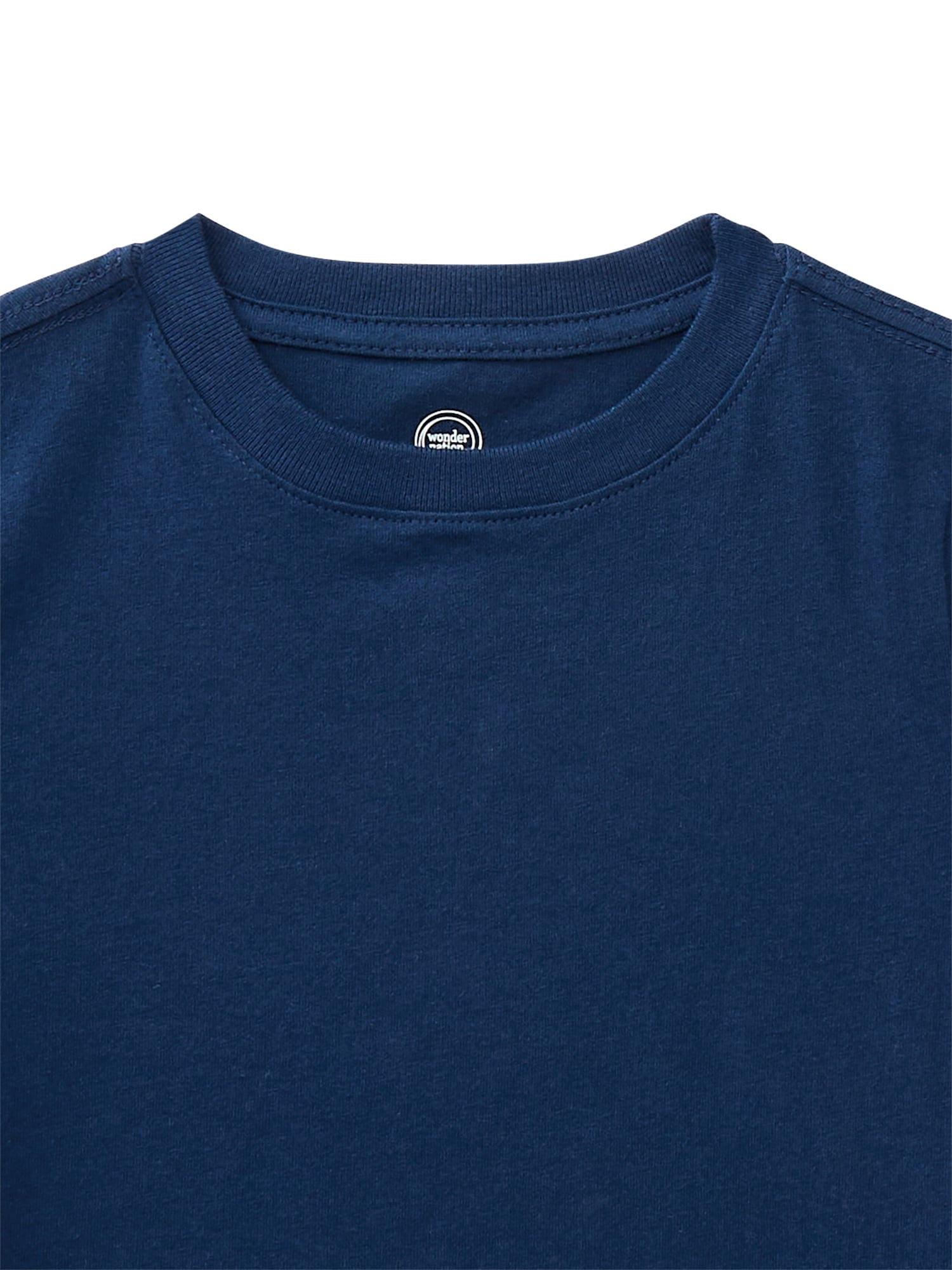 Wonder Nation Toddler Boys Short Sleeve Tee, 3-Pack, Sizes 18M-5T