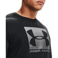 thumbnail image 3 of Big & Tall Under Armour Boxed Sportstyle Tee Color: Steel Light Heather Size: 3XL, 3 of 5