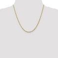 thumbnail image 4 of Primal Gold 10 Karat Yellow Gold 2.50mm Diamond-cut Extra Lite Rope Chain, 4 of 4