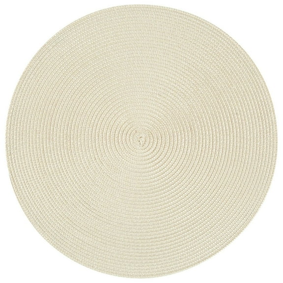Now Designs 15" Disko Placemat | Ivory