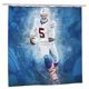 thumbnail image 1 of Cortina de ducha de baño personalizada del equipo de fútbol Bills Football, impermeable, cortina de ducha para el hogar antialtas temperaturas, cortina de ducha de privacidad de 72 x 72 pulgadas, 1 of 5