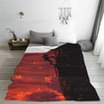 thumbnail image 5 of Bingfone Sunset Cliff Climbers Print Flannel Fleece Blanket Throw Blanket for Bed,Sofa,Couch,Travel,Camping(40"x30" ), 5 of 8