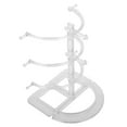 thumbnail image 4 of GOOHOCHY Soporte para montura de gafas, estante para gafas de sol de 3 niveles, soporte de exhibición para gafas, 2 uds., 4 of 8