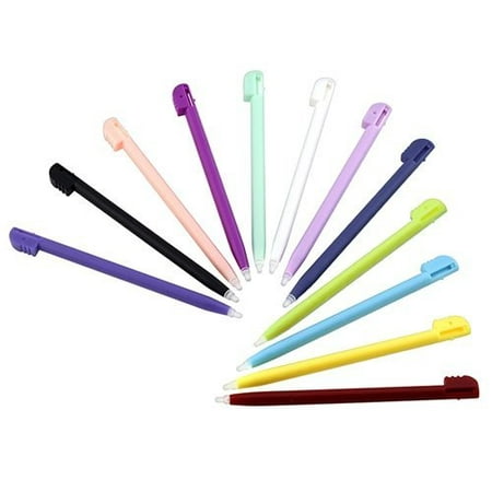 12-pack Combo Stylus Pen Set Multi Color for Nintendo DS