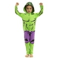 thumbnail image 6 of Marvel Avengers The Incredible Hulk Baby Boys Costume Coverall Hooded 6-9 Months, 6 of 6