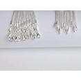 thumbnail image 3 of RSAMD 5PCS Wholesale 16-30" Jewelry Lot 925 Silver "FOX TAIL" Chain Necklace Pendant-24, 3 of 4