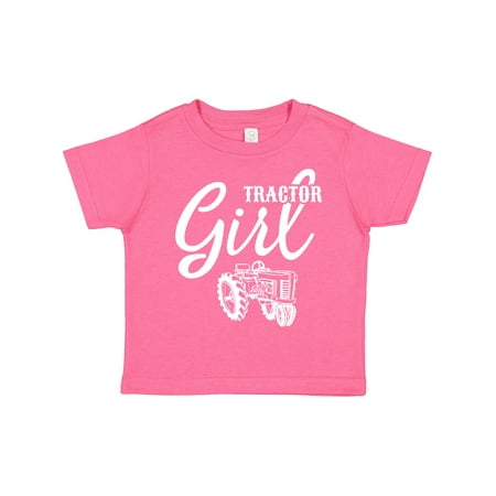

Inktastic Tractor Girl Gift Toddler Toddler Girl T-Shirt