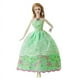 thumbnail image 3 of Vestido de muñeca de 30 cm, vestido de novia, vestido de cola de princesa, vestido de noche, juguete de niña, media bolsa, vestido grande, 3 of 6
