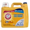 thumbnail image 1 of Arm & Hammer Cold Water Clean Fresh Scent Liquid Laundry Detergent, 215 Loads, 6.36 L, 1 of 8