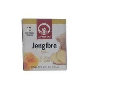 Jengibre con Miel Te Ginger and Honey Tea Bags 15 g