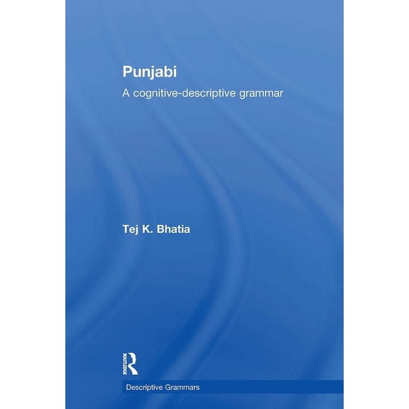 Descriptive Grammars Punjabi: A Cognitive-Descriptive Grammar, (Paperback)