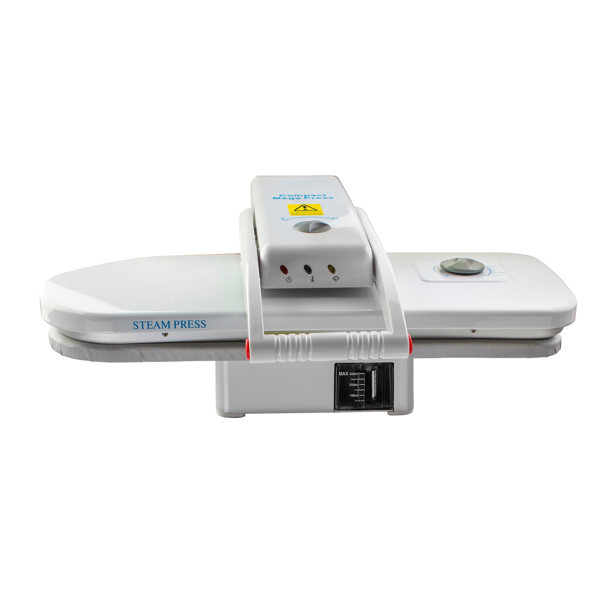 compact ironing steam press (+ free extra cover & foam rrp 49.00